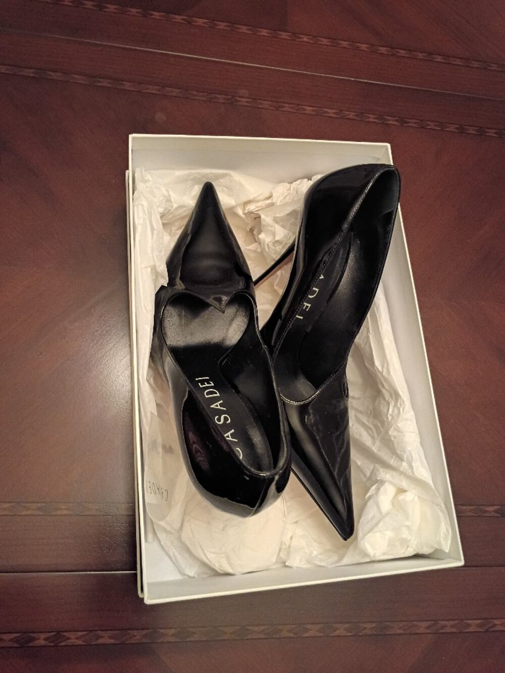 Black heels